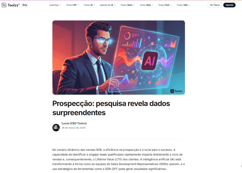 Prospecção: pesquisa revela dados surpreendentes